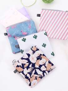 1 túi lưu trữ băng vệ sinh họa tiết ngẫu nhiên - Nhiều màu - Xem 1