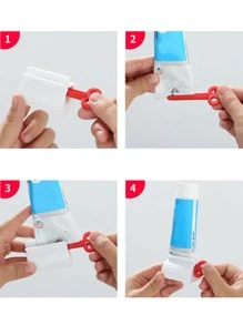 1pc Random Color Portable Toothpaste Squeezer - Multicolor - View 4