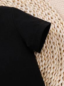 嬰兒3入組四分之一按鈕T恤 - 彩色 - 查看 6