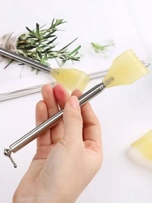 1pc Stainless Steel Telescopic Back Scratcher - Multicolor - View 3