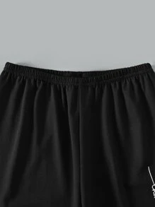 Boys Letter Graphic Colourblock PJ Set - Multicolor - View 6