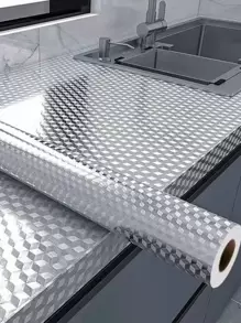 1roll Geometric Pattern Kitchen Sticker