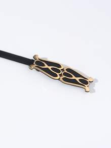 Đai khóa đối xứng - màu đen - Xem 2