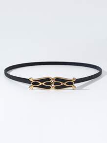 Đai khóa đối xứng - màu đen - Xem 3