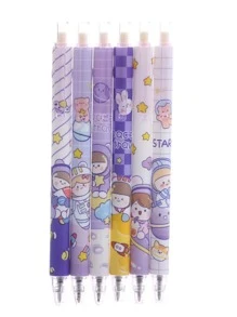 2入組卡通圖案中性筆