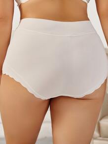 大碼素色簡約風內褲