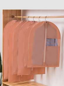 1pc Plain Clothing Cover - Baby Pink - View 1