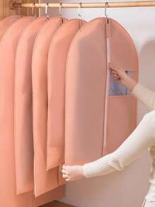 1pc Plain Clothing Cover - Baby Pink - View 5