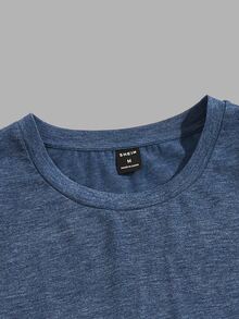 GENTILAND Men Colour Block Tee - Multicolor - View 3