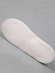 1pair Plastic Waterproof Rain Boots Cover - White - View 7