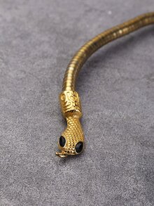 蛇設計髮圈 - 彩色 - 查看 4