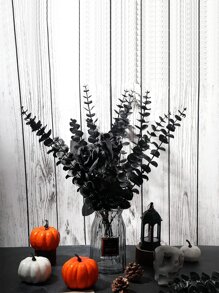 1/6/10/25/40pcs Artificial Eucalyptus Leaves, Home Decor Vase Filler, Wedding Bridal Bouquet, DIY Wreath, Door Decoration, Outdoor Garden, New Year, Valentine's Day Gift, Valentine Day, Gift Gifts Birthday Graduation,Garden Decor,Outdoor Plant,Gardening,Fake Flowers