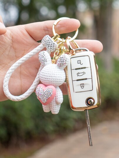 1pc Car Key Case & Ring Compatible With VW | SHEIN USA