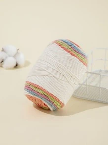 1 Skein Color Block Yarn - Multicolor - View 1