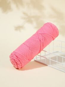 1 Skein Solid DIY Yarn - Pink - View 1