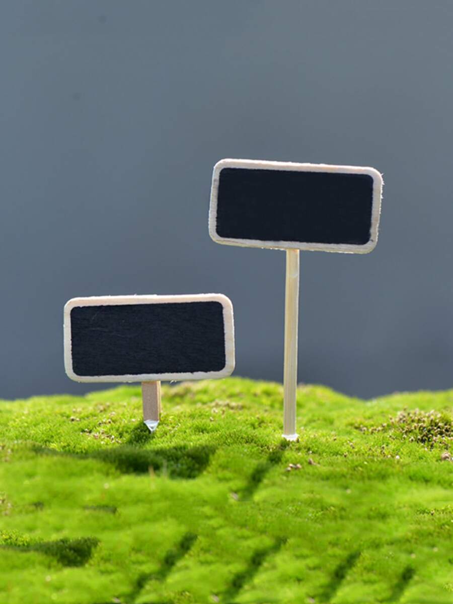 2入組黑板設計園林裝飾擺件