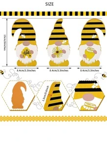 3入組小矮人設計園林裝飾擺件