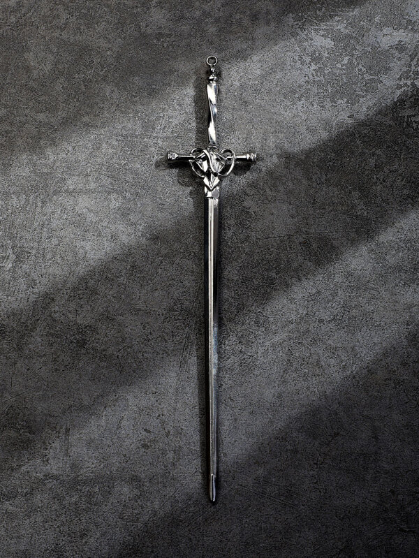 1pc Personality Fashion Sword Design Hair Pin SHEIN UK