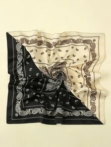 Paisley Print Bandana - Multicolor - View 2