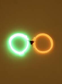 2入組情侶夜光磁性手鏈 - 彩色 - 查看 1