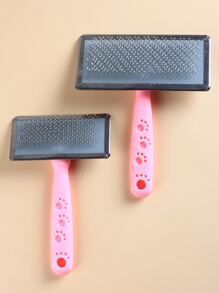 1入組爪子細節寵物梳子 - 粉色 - 查看 7