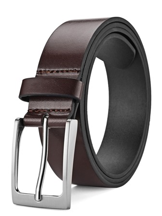 男士方扣皮带