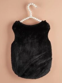 1 pieza Cazadora unicolor de mascota - Negro - Ver 4