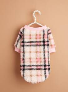 1 cái áo sơ mi họa tiết kẻ sọc cho thú cưng - Nhiều màu - Xem 3