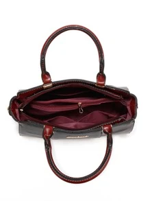 Letter Detail Square Bag - Multicolor - View 5