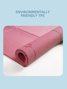 1pc 165*61CM Foldable Skipping Mat - Pink - View 4