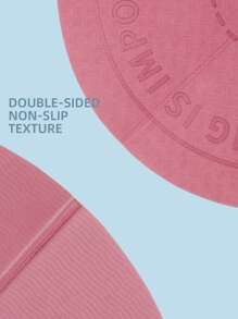 1pc 165*61CM Foldable Skipping Mat - Pink - View 8