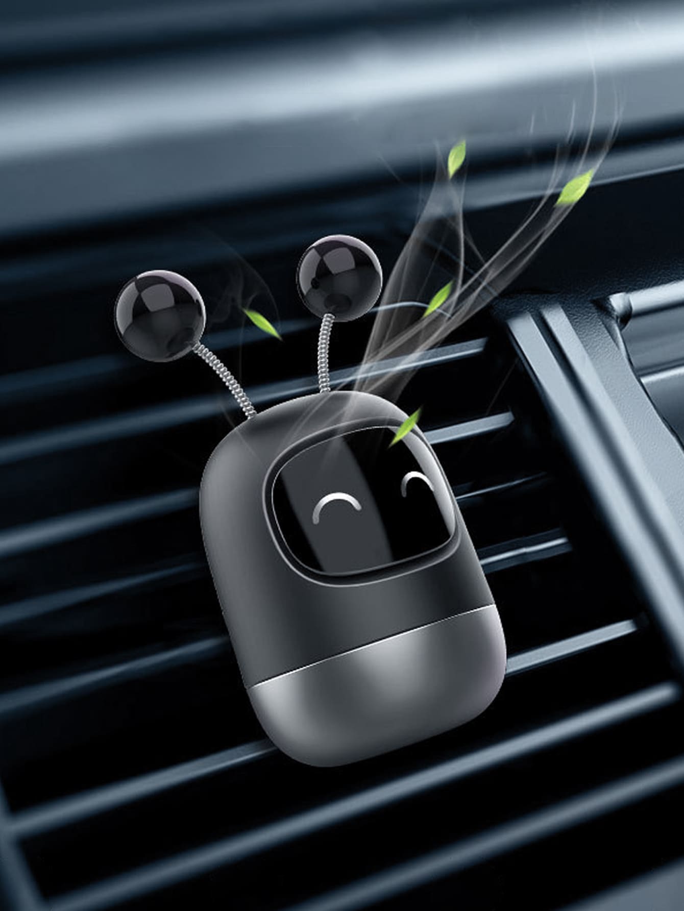 1入組機器人設計汽車出風口裝飾物