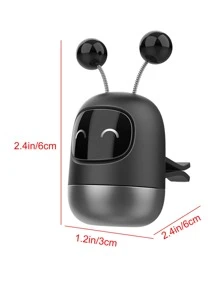 1入組機器人設計汽車出風口裝飾物