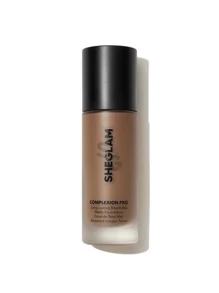 SHEGLAM Complexion Pro 持久透氣霧麵粉底液-赤褐色霧面防汗粉底液控油全面覆蓋無孔遮瑕防水無瑕不褪色輕盈液體粉底液 品牌 美容 化妝 化妝品 適合女性與女孩 完美搭配夏季春季 Y2K 時尚 流行 生日 母親節禮物 假期 派對準備就緒 最佳顏色 - Russet - 查看 12