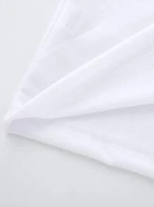 SHEIN LUNE 親子裝匹配套裝(3件分開銷售) - 白色 - 查看 4