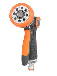 1pc Plastic Watering Gun, Modern Multifunction Manual Watering Gun For Garden - Multicolor - View 3