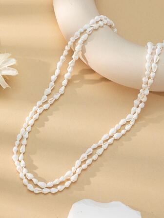 海螺串珠項鏈