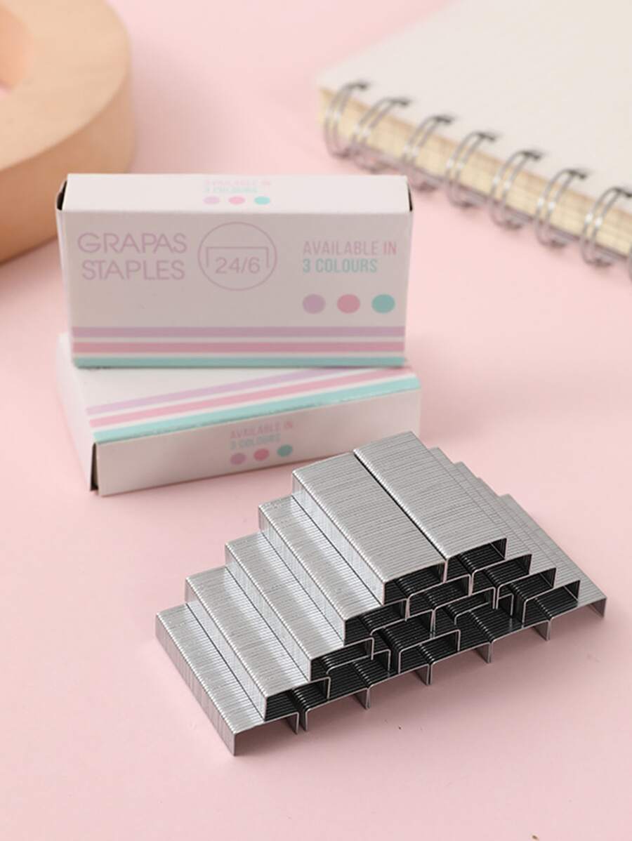 1box Alloy Staple - Silver - View 1