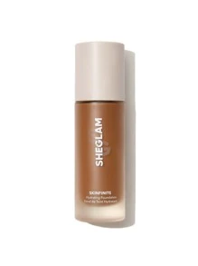 SHEGLAM Skinfinite 保濕粉底液-摩卡無瑕露水粉底液保濕遮瑕隱形毛孔遮瑕無毛孔不油膩輕盈自然柔軟液體粉底液 品牌 美容 化妝 化妝品 適合女性與女孩 完美搭配夏季春季 Y2K 時尚 流行 生日 母親節禮物 假期 派對準備就緒 最佳顏色 - Mocha - 查看 12