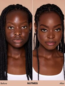 SHEGLAM Fondotinta Idratante Skinfinite-Nutmeg Fondotinta Flawless Dewy Copertura Idratante Correttore Per Pori Invisibili Fondotinta Liquido Morbido Naturale Leggero Non Unto Senza Pori Fondotinta Natale Inverno Marchio Bellezza Trucco Cosmetico Per Donne Ragazze Perfetto Per Estate Primavera Ideale Per Y2K Elegante Moda Adatto Per Compleanno Festa Della Mamma Regalo Festa Pronto Migliore Colore - Nutmeg - Visualizzare 4