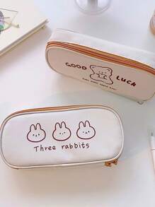 1入組卡通圖案隨機筆袋