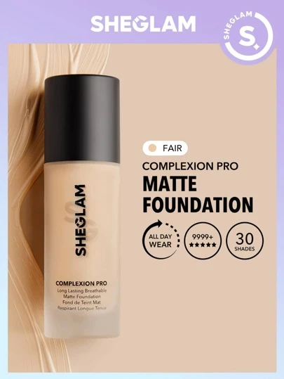 SHEGLAMComplexionProLongLastingBreathableMatteFoundation-Fair - Popular on SHEIN