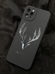 Funda para teléfono con patrón de cabeza de ciervo compatible con iPhone15/15Plus/15Pro/15Promax - Multicolor - Ver 6