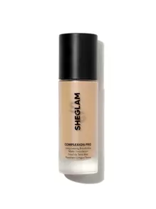 SHEGLAM Complexion Pro Long Lasting Breathable Matte Foundation-Almond Matte Sweat-Proof Foundation Oil Control Full Coverage Pore-Less Concealer Waterproof Flawless Non-Fading Weightless Liquid Foundation Brand Beauty Makeup Face Paint Cosmetic For Women Girls Perfect For Winter Spring Ideal For Y2K Fancy Fashion Suitable For Birthday Gift Party Ready Best Color - Almond - View 11