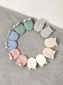 3pairs Baby Random Gloves - Multicolor - View 1