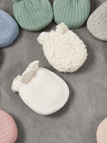 3pairs Baby Random Gloves - Multicolor - View 3