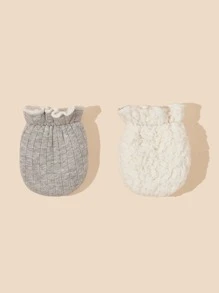 3pairs Baby Random Gloves - Multicolor - View 6