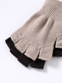 2 đôi Găng tay không ngón chắc chắn - Nhiều màu - Xem 3