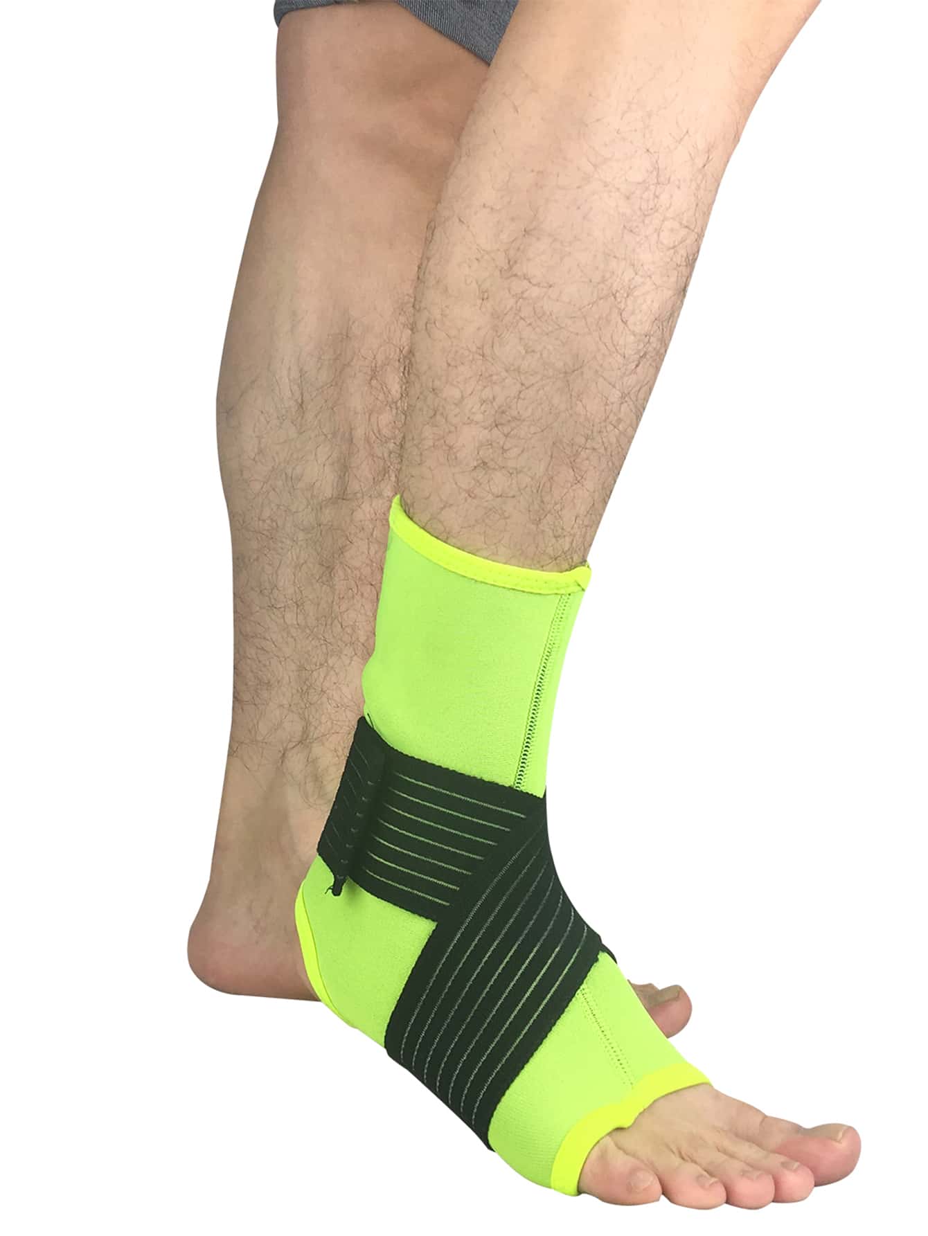 Bảo vệ mắt cá chân thể thao 1 cái - màu xanh lá - Xem 1