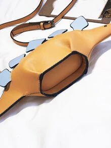 Túi Crossbody Nữ - Màu vàng - Xem 4